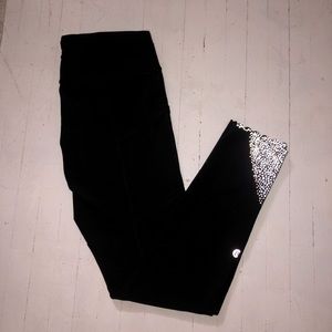 Tight Stuff Tight Reflective Scalloped Legging